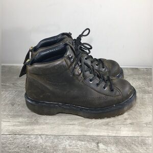 Dr. Martens Air Wair Womens 8287 Doc Chunky Grizzly Leather Combat Boots US 8